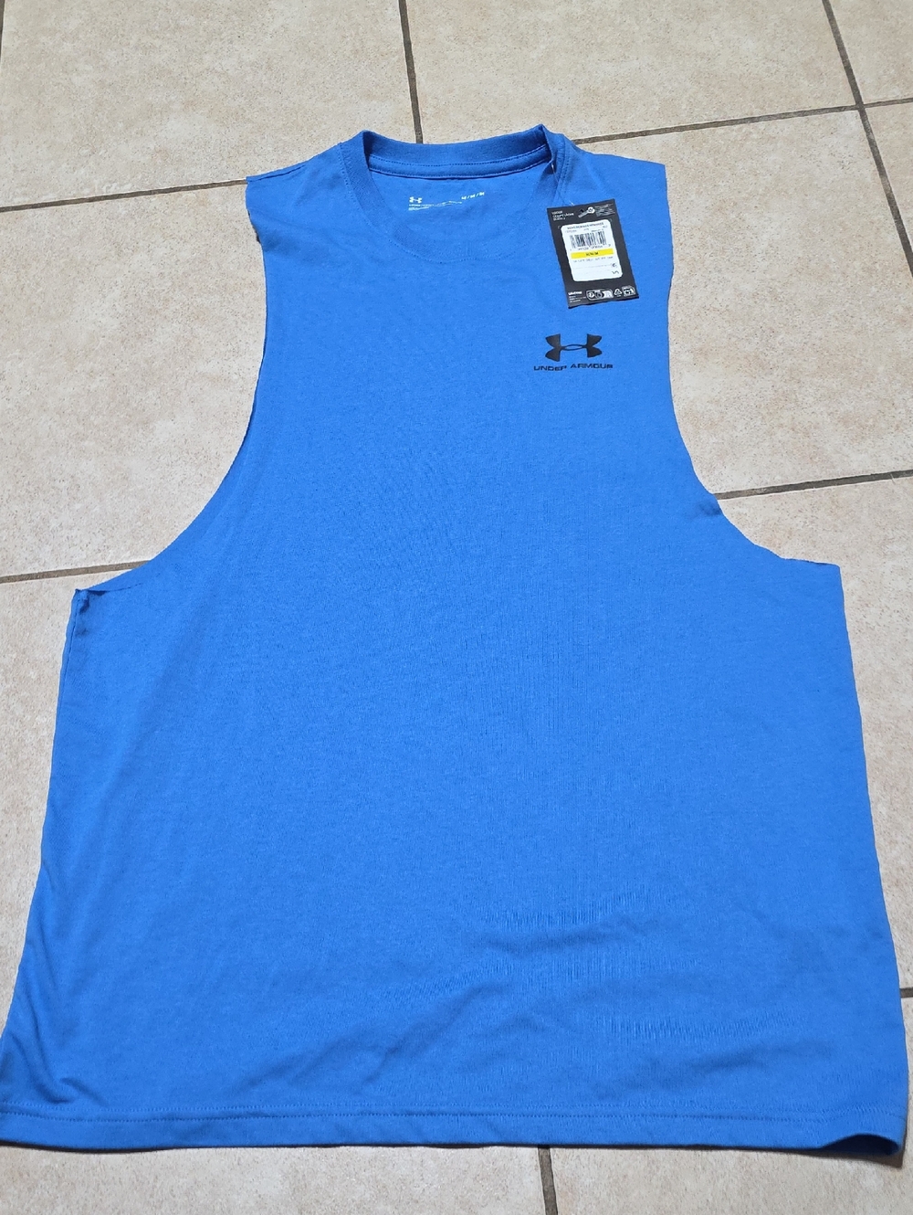 Under Armour Royal Blue Mens Muscle Tank